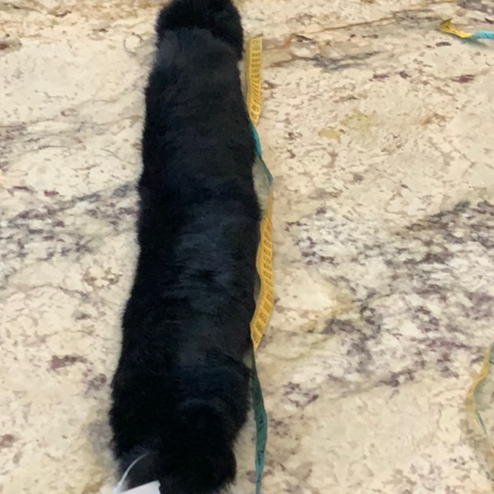 Fox fur neck scarf or head scarf